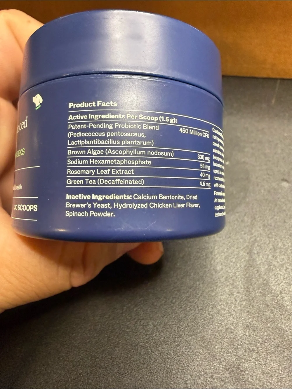 ProBright Advanced Dental Powder for Small Dogs - Blue